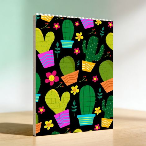 Cadre en blocs de construction pour adultes, cadeau pour anniversaire, Saint-Valentin (1/5)