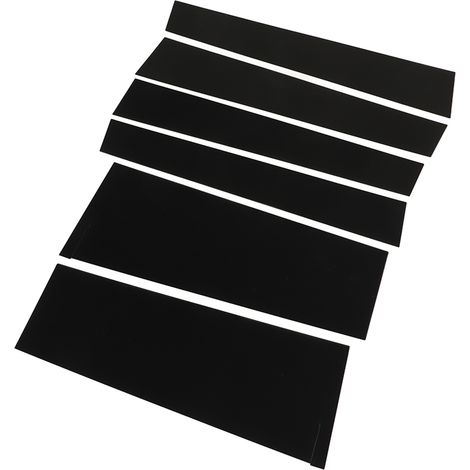 Lot de 6 garnitures de montants de porte B, autocollant extérieur noir brillant pour vitres Freed GB5 GB7 GB8 (1/5)