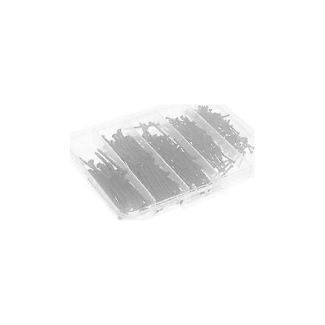 Fixations murales pour tableaux, clous de 2,50 x 0,30 x 0,30 cm, lot de 401.-AquaForge (1/5)