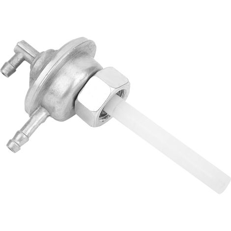 Robinet essence à filtre avec robinet d'arrêt en alliage d'aluminium pour GY6 125cc 150cc quad, moto tout-terrain, buggy et ATV, interrupteur de carburant robuste. (1/3)