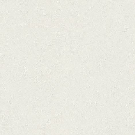 Papier peint déco scandinave idéal bureau | Papier peint moderne uni blanc pour cuisine | Tapisserie beige crème uni tendance - 10,05 x 0,53 m (1/5)