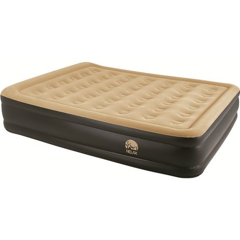 Matelas gonflable double Avenli avec pompe électrique 203 x 157 x 47 cm