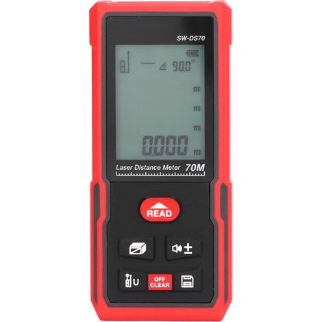 Mesureur laser infrarouge multifonctionnel de distance, de surface et de volume SWDS70 (1/5)