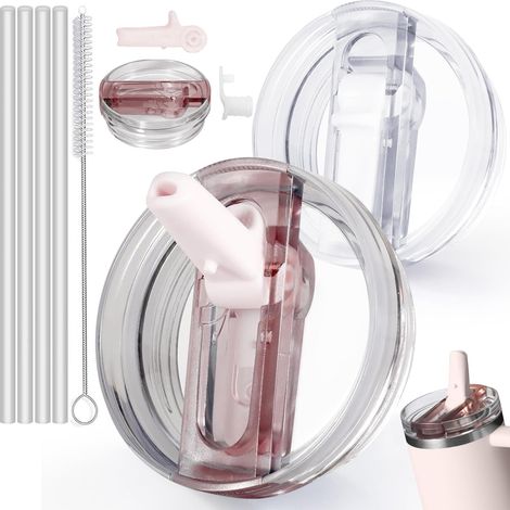Lot de 2 couvercles de 1,2 l, couvercle anti-fuite (1/5)