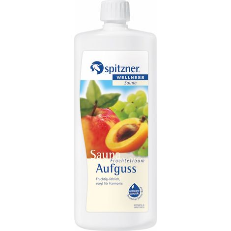 Spitzner Saunaaufguss Früchtetraum 1 Liter Wellness Sauna Aufguss 1000 ml (1/5)