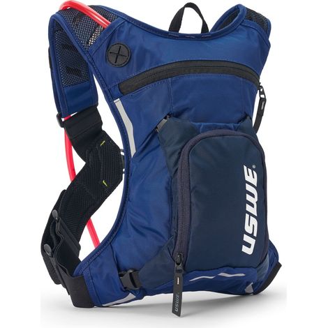USWE CAMEL BAG MOTO HYDRO 3 COLOR AZUL DE FÁBRICA PARA MOTO/BICICLETA CAPACIDAD 2L DE LÍQUIDO (MOCHILA DE 3L + LÍQUIDO DE 2L) SUSTITUYE A LA 2033439