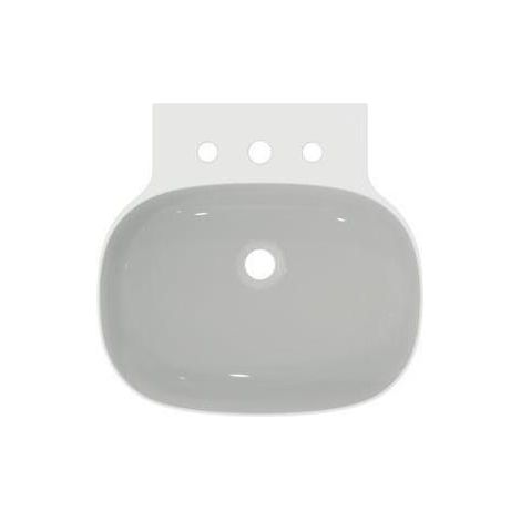 Ideal Standard Linda-X Waschtisch, 3 Hahnlöcher, ohne Überlauf, (1/5)
