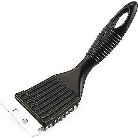 Brosse multifonctionnelle pour barbecue en acier inoxydable