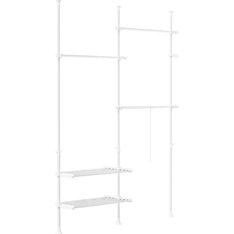 SoBuy Cabina armadio 195x42x295cm FRG34-II-W