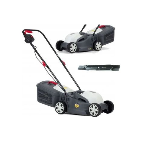 NAC LE12-32-PB-KC Elektrischer Rasenmäher 1200W 32cm Schnittbreite (1/5)