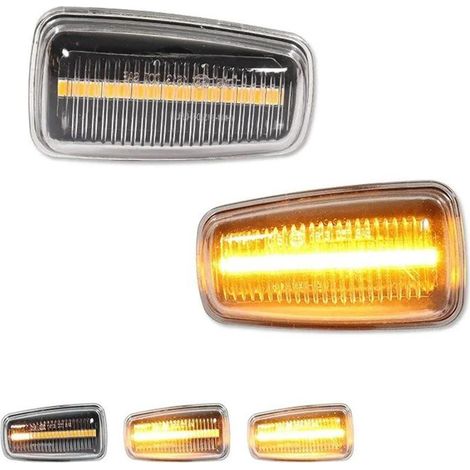 Clignotants LED Clignotant Dynamique Feu Position Latéral pour (1/4)
