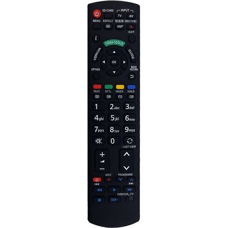 Télécommande N2QAYB000490 N2QAYB000724A pour téléviseurs TX-P42G30B, TX-P42G30E, TX-PF42S30, TX-PF50G30 et TX-P42G (1/5)