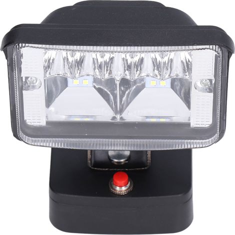 Projecteur de travail LED ABS batterie lithium 18V lampe flood sécurité nocturne pour intérieur extérieur (1/5)