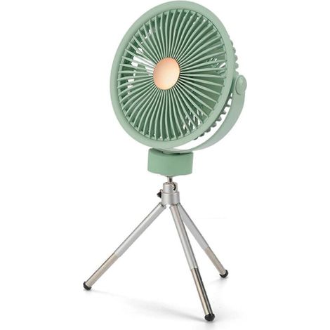 Ventilateur sur pied portable de 2,25 m (7,4 pi), ventilateur de plafond pour le camping, ventilateur de plafond pour l'été et la plage (1/5)