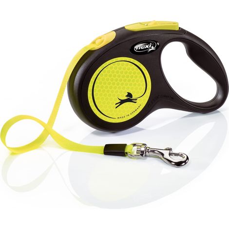 Flexi Neon Reflective Small Black & Neon Tape 5m - 60019