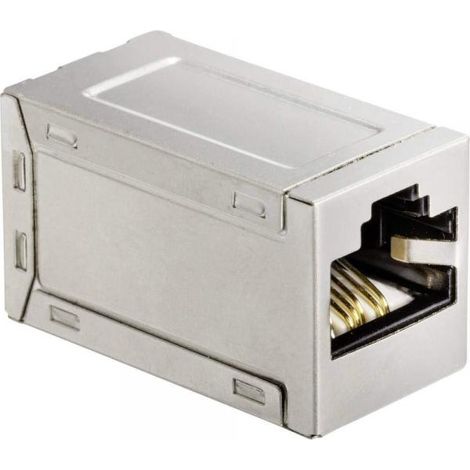 Techly Professional Accoppiatore Cat.6A 10GE RJ45 STP (1/4)