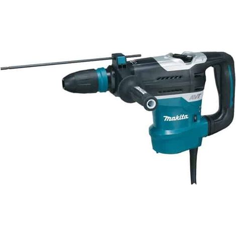 Makita – Perforateur burineur SDS MAX 8 joules 1100W – Technologie AVT anti-vibration – Réglage électronique de la puissance – Coffret synthétique (1/4)