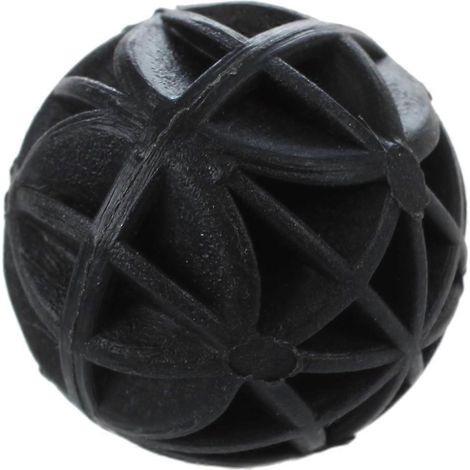 Lot de 50 bio-balles noires de 18 mm de diamètre pour filtre d'aquarium/bassin (1/4)