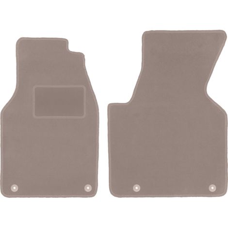 Tapis avant beiges pour fourgonnette Volkswagen Transporter T4 Multivan (1993-2001)