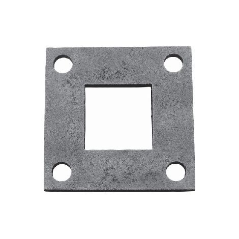 Platine 80X80 en fer forgé - DECO FER FORGE (1/2)