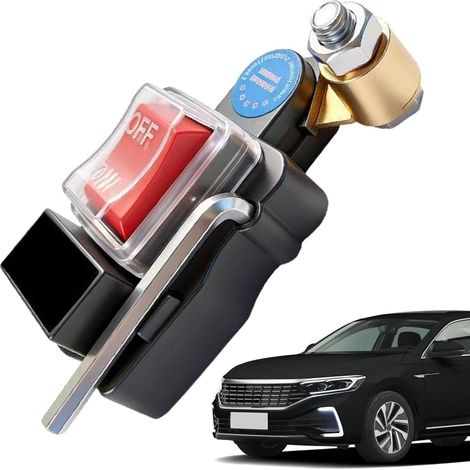 Bouton de Déconnexion de Batterie Interrupteur à Coupe-Circuit 12V/24V pour Bouton de coupure pour véhicule pour Automobile, Camion, Remorque, Tracteur, Tout-Terrain, Overlanding (1/5)