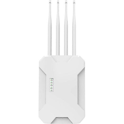 Répéteur/amplificateur Wi-Fi 6 1800 Mbps double bande longue portée pour extérieur, avec PoE et étanchéité IP67. (1/5)