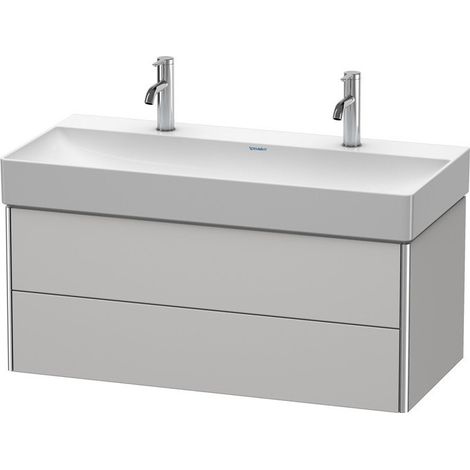 Meuble sous-vasque XSQUARE 397x984x460mm blanc nordique