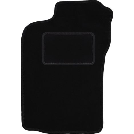 Alfombrilla de terciopelo para el conductor para: Alfa Romeo 147 hatchback (2000-2010) negra (1/5)