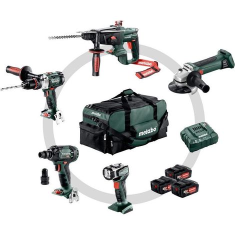 METABO COMBO SET 5.1 Máquinas inalámbricas en set 691006000 (1/4)