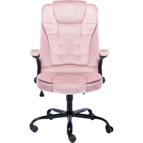 Maison Exclusive - Chaise de bureau Rose Velours