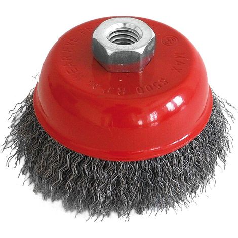 1PZ SPAZZOLA A TAZZA attacco M14  Ï mm. 75 (1/2)