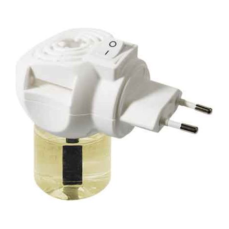DIFFUSORE LIQUIDO ANTIMOSCHE E ANTIZANZARE Base + 1 ricarica