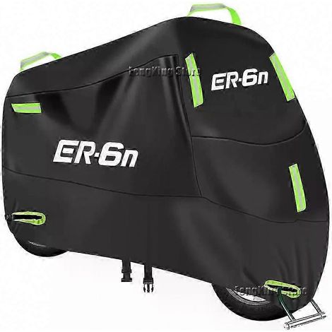 Motorradabdeckung für ER6N 2006-2016, UV-Schutz, wasserdicht, staubdicht und schneesicher für den Außeneinsatz (1/5)