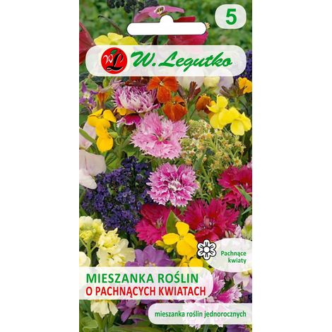 Un mix di piante con fiori profumati 1 g Semi annuali di Legutko