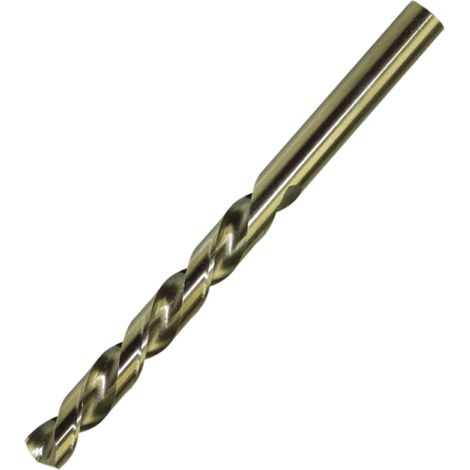 Spiralbohrer HSS-Co DIN 338 Typ N, rechts geschliffen -gold finish 8,40 mm