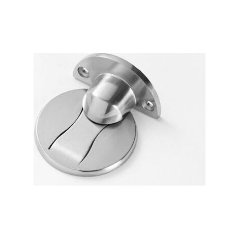 Magnetischer Türstopper, Türstopper-Stützriegel aus Metall, Edelstahl 304 (1 Stück, gebürsteter Stahl), 120 g
