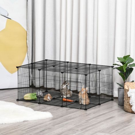 DIY Pet Playpen for Rabbits, Chinchillas, Hedgehogs, and Guinea Pigs - Perfect Indoor and Outdoor Enclosure Solutions