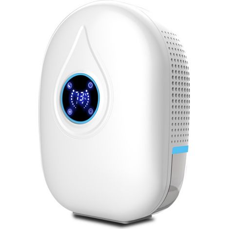 1 déshumidificateur, écran LED, minuterie, capteur niveau eau, mode veille, assistant séchage linge (1/3)