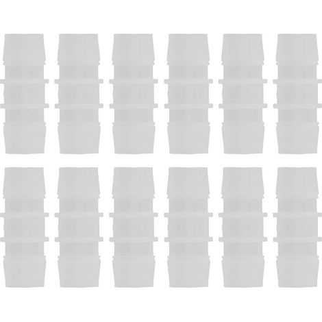 12 raccords en PP pour tuyau droit, connecteur à barbes diamètre égal 19 mm à 19 mm, accessoires de raccordement (1/5)