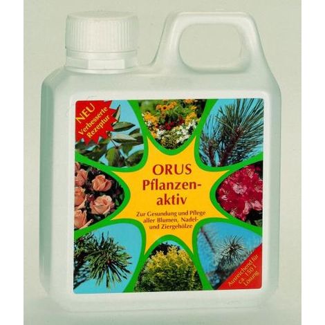 ORUS Pflanzenaktiv 10 litres engrais liquide pour fleurs, conifères et arbres ornementaux