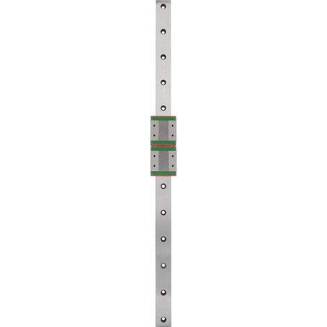 Glissière linéaire en acier inoxydable, bloc coulissant mini élargi, outil de déplacement pour machine MGW12C‑500‑2R (1/5)