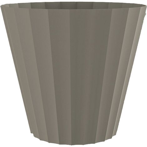 MACETA DORIC TAMAÑO - TAUPE, COLOR - Ø 32X29 CM (1/2)
