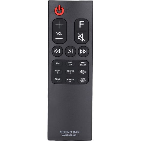 Télécommande de remplacement pour barre de son LG SK5Y SK5R - AKB75595401 (1/5)