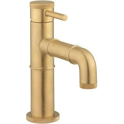 Crosswater MPRO INDUSTRIAL Robinet de lavabo - 15.9cm - Bec 11.2cm - laiton brossé (1/2)