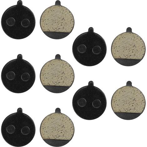 10 pastiglie freno per monopattini elettrici e biciclette, compatibili con KUGOO M4/M4 Pro (semi-metalliche) (1/5)