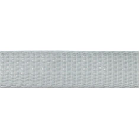Cintino nylon grigio sottile per avvolgibili - mt.50x mm.17h. in rotolo