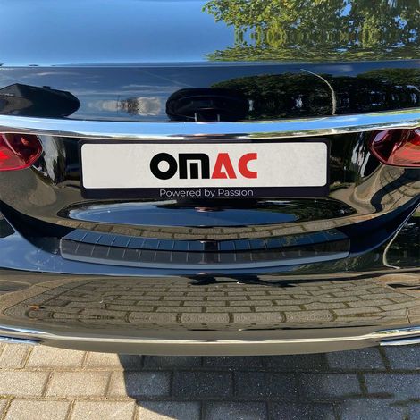 OMAC Ladekantenschutz für Mercedes E Klasse W213 2017-2023 Edelstahl dark (1/5)