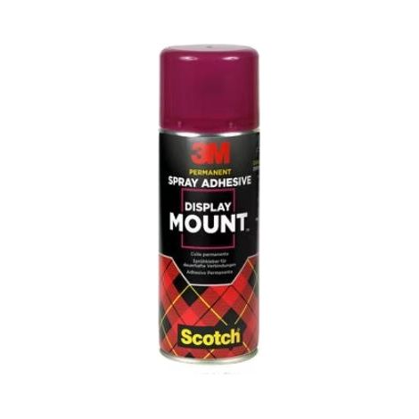 SCOTCH ADHESIVO PERMANENTE EN SPRAY DYSPLAY MOUNT PULVERIZADOR - 400 ML