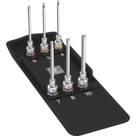 Wera Zyklop Kit inserti giravite a bussola 1/2 (12.5 mm) 6 parti 05004210001 (1/5)