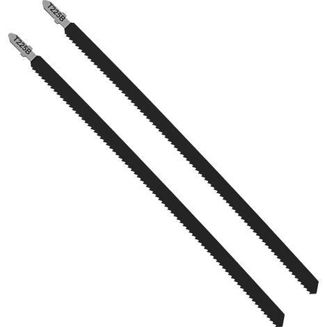 2 x 250mm Jigsaw Blades T225B Compatible with Compatible with Compatible with High Carbon Steel (1/5)